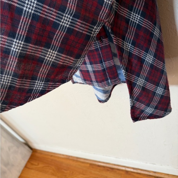 FP Movement by Free People Burgundy Button Down Shirt - Picture 7 of 13